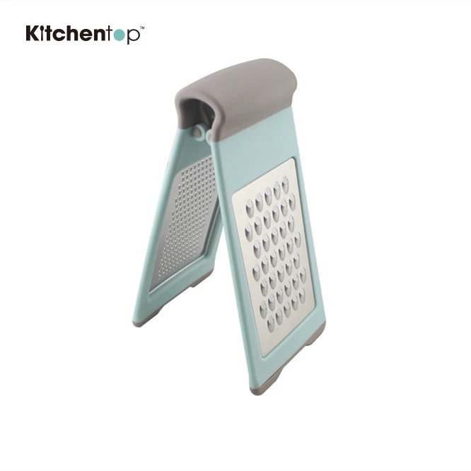 
hot sell Home gadgets multi functional cheese grater two-sides blade stainless steel vegetable grater 