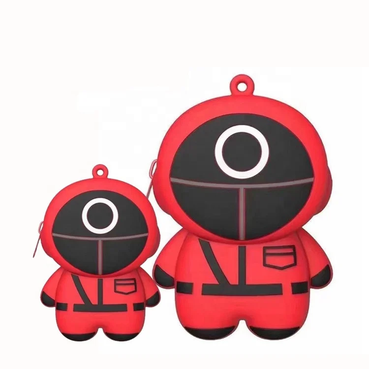 Персонализированные Пузырьковые Кошельки для монет, игрушечный мягкий силиконовый мини-кошелек, сумочка, подарок для детей, сумка для хранения на молнии, грызунов, пионеров, кальмаров