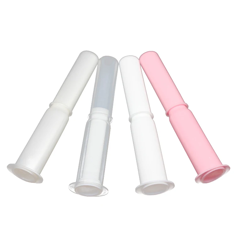PP plastic medical injection tube Lubricant Injector Syringe gel Tube Aid Tools Disposable Vaginal Applicators