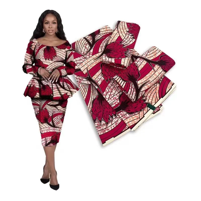 2022 Premium Africa Nigeria high quality veritable 100% cotton true wax party printed fabric