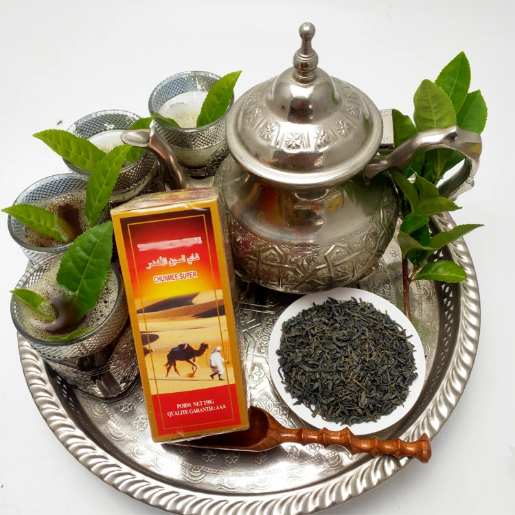 
New premium best green tea moroccan chunmee green tea 4011 chinese tea manufacturer with high quality 