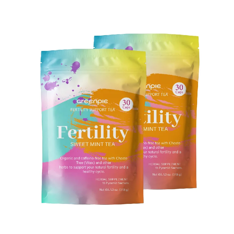 OEM Custom  Natural Herbal Organic Caffeine-Free tea with Chaste Tree to support Female Pregnancy Sweet Mint Tea