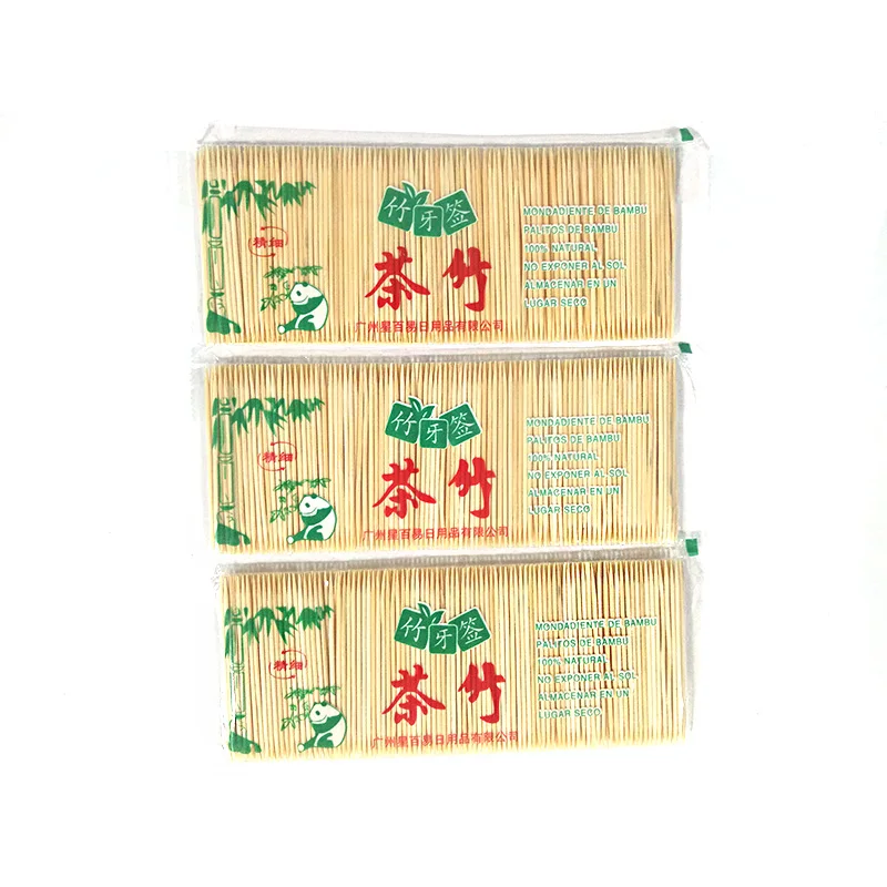 100 шт. поставщиков низкой цене оптом бамбуковые зубочистки