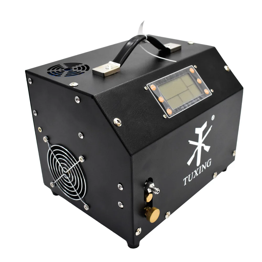 TUXING 12v dc 4500 psi Электрический воздушный компрессор высокого давления для пейнтбола