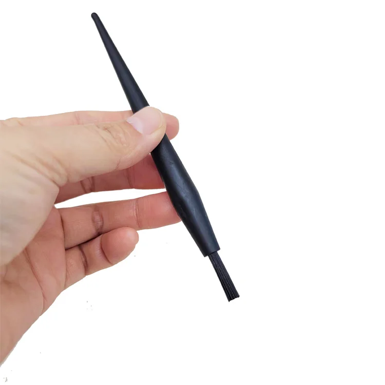 Прямая Продажа с фабрики, пластиковые антистатические маленькие портативные щетки для очистки пыли, щетка для чистки порошка для кофемолки