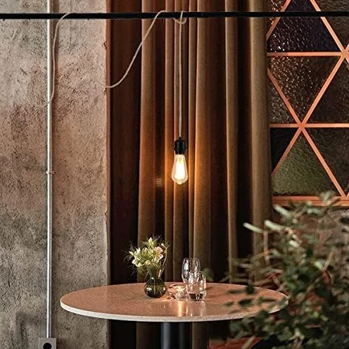 Modern DIY Energy-efficient Ceiling Light rope pendant lamp handmade vintage hemp rope chandelier