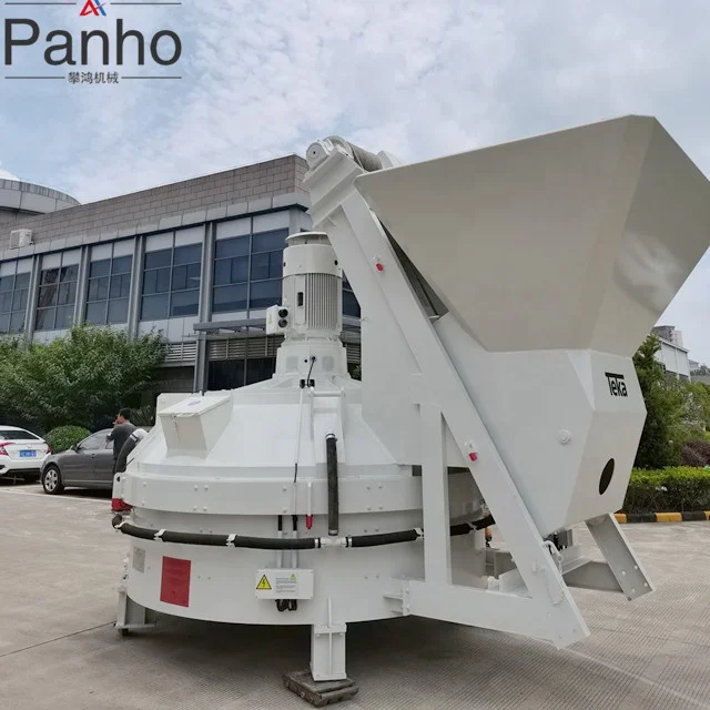2m3/4800kgs High speed Germany brand industrial Teka planetary concrete mixer with skip hoist for UHPC