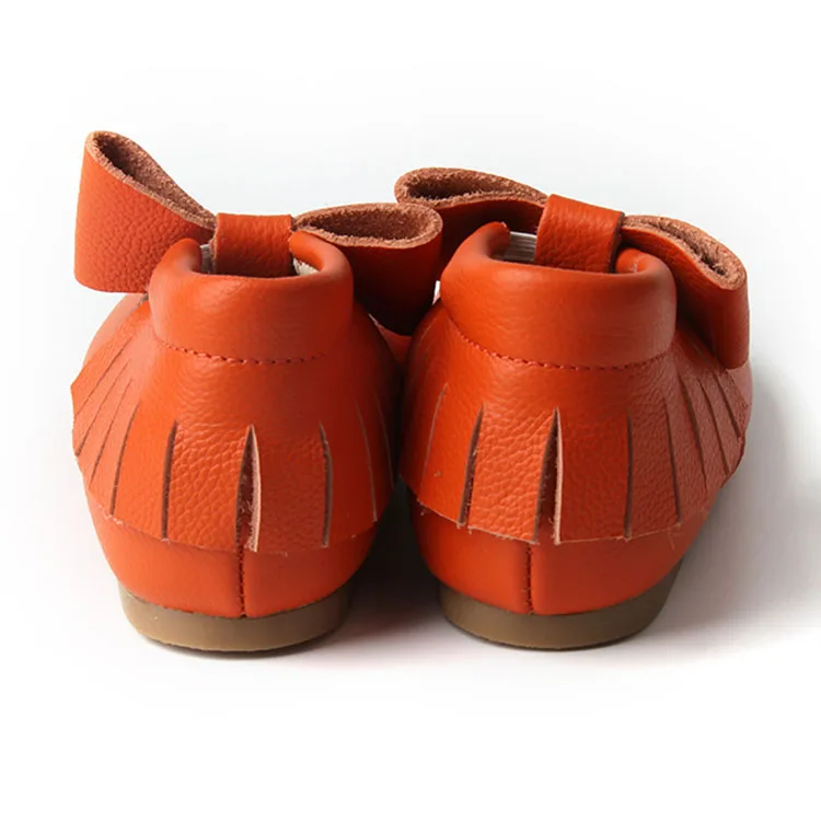 Индивидуальный дизайн; Вечерние туфли принцессы с бантом и кисточками для девочек; Детские модельные туфли