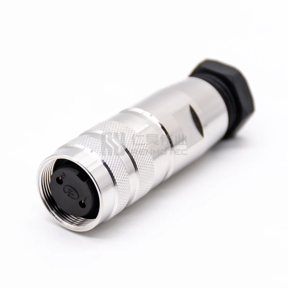 M16 Waterproof Connector IP68 Electric Wire Huawei Aisg Power Connector GX16 M16 Circular Connector 2 3 4 5 6 7 8 9 Pin