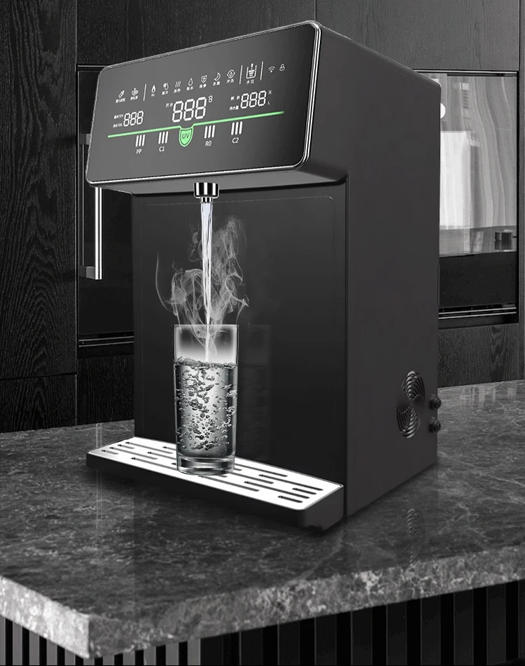 3 stages filtration pure water desktop 5L 5 liters huge water tank oem odm customization Chinese factory water dispenser