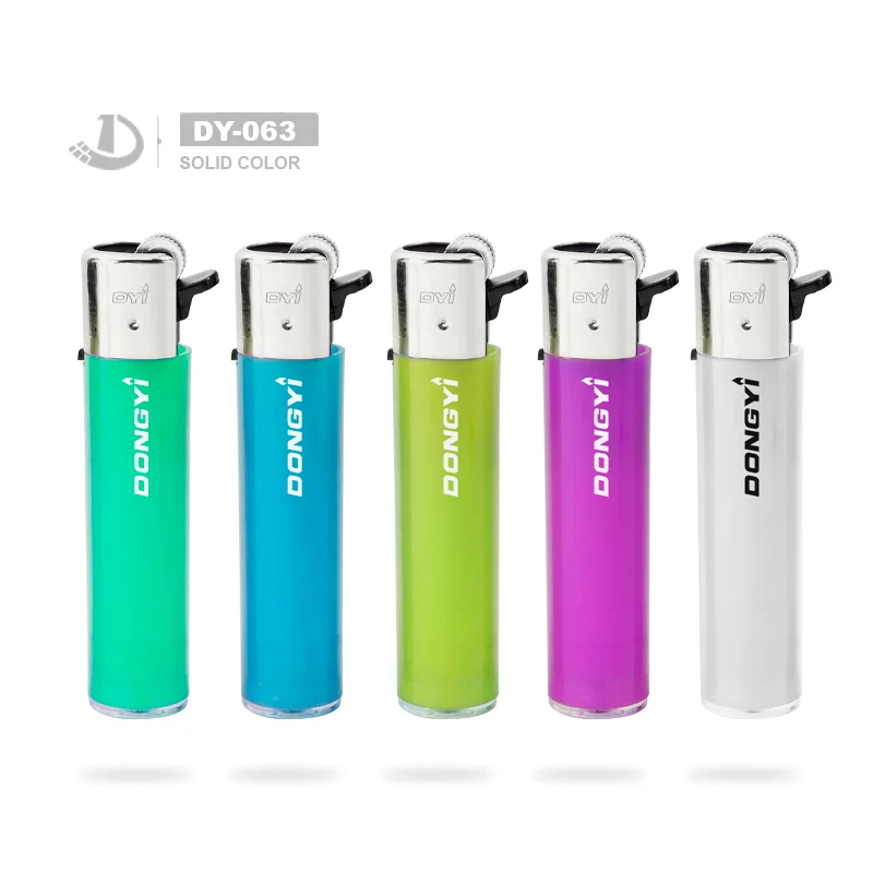 Premium slim electronic lighter cigarette plastic lighter