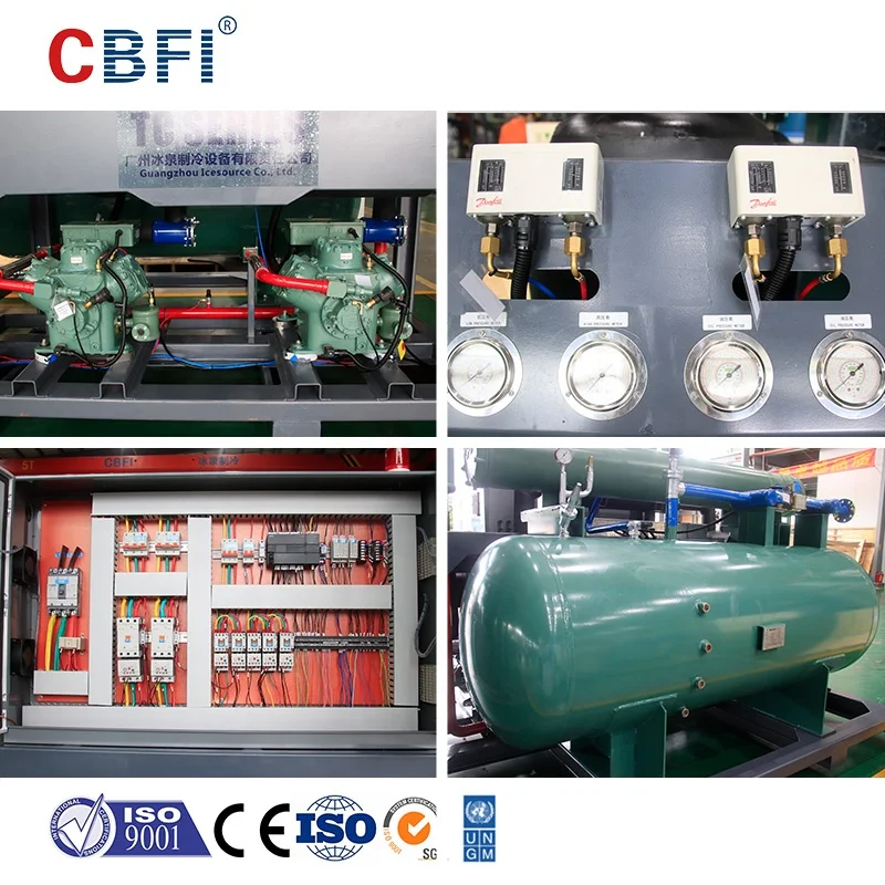 Fully Automatic 1 Ton Ice Tube Making Machine Ice Tubes 3000kg