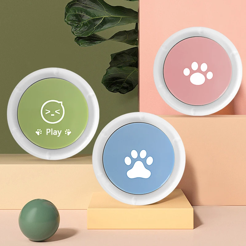 Multi-color Communication Talking Button Dog Recordable Answer Buzzers For Dog Recorder Training Button