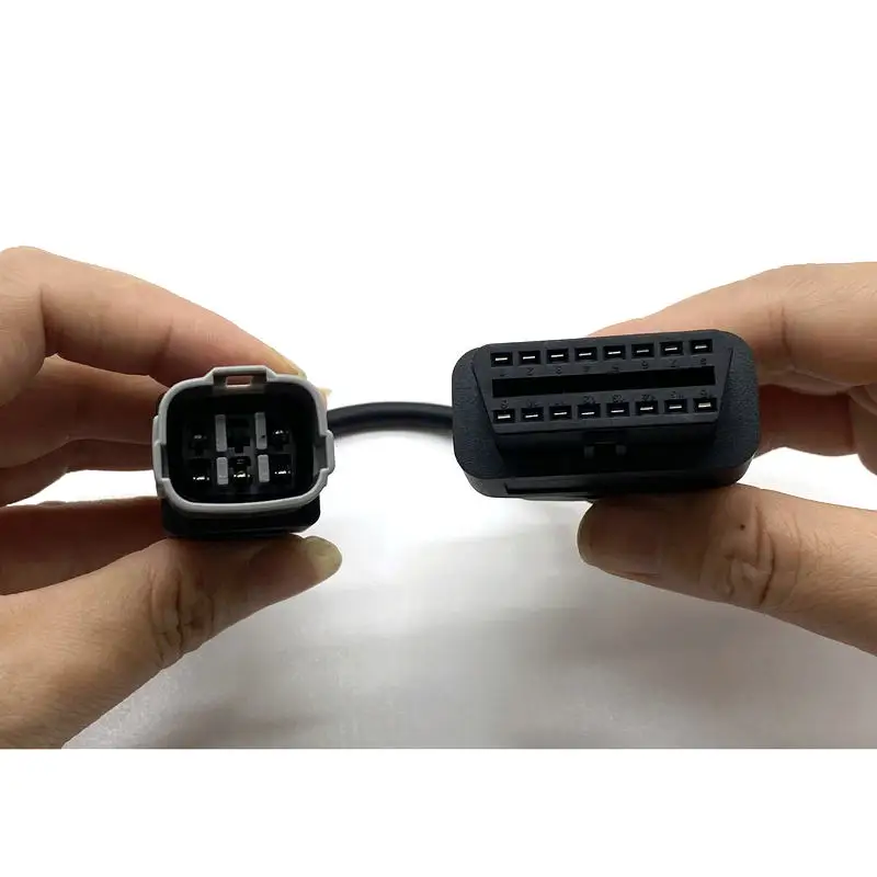 Кабель OBD для мотоцикла Suzuki 6 Pin штекер кабель диагностический pin к 2 16 адаптер