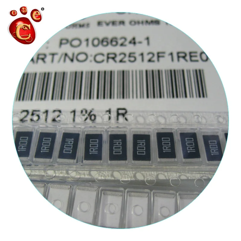 CR2512F1RE04 2512 1R00 1% CHIP RESISTOR 1R