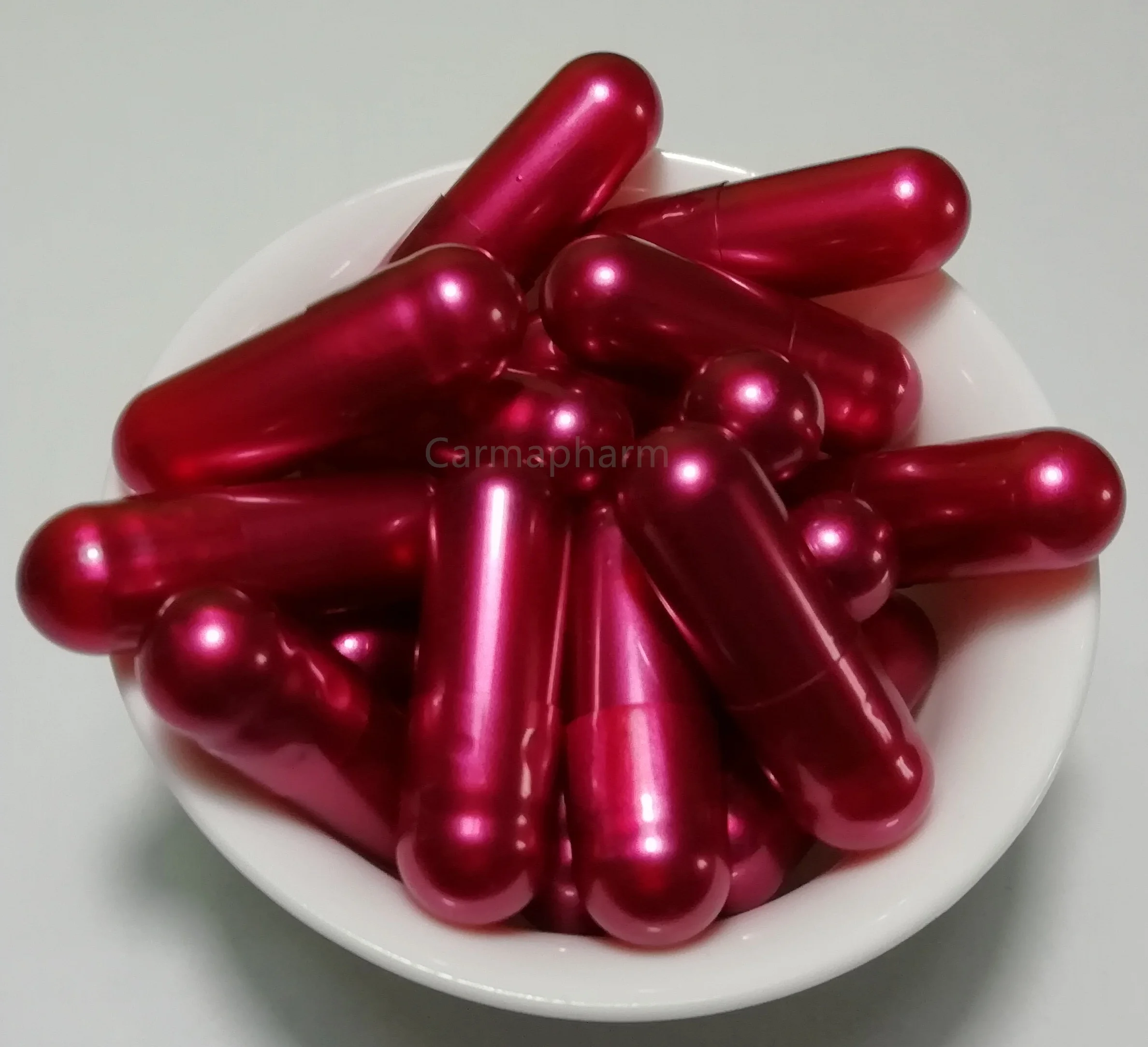 Different sizes Color Gelatin Empty Gold Capsules