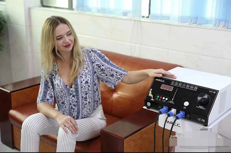 Infared heat belt Magnetic Resonance blood circulation stimulator health machine