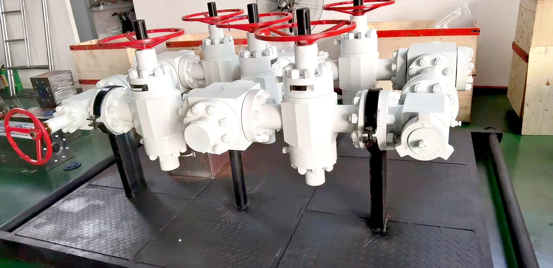 API certificate sour service oilfield sand flow-back choke manifold