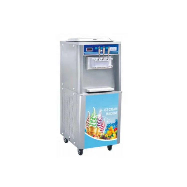 Italian ice cream parlor soft serve ice cream frozen yogurt machine