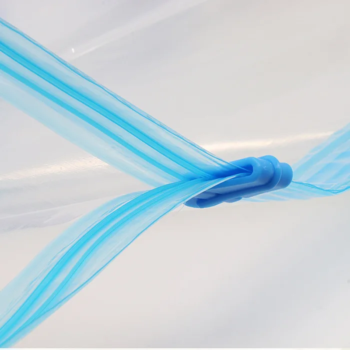 Small Vacuum Storage Space Saver Sealer Airtight Compression Bags with Hand Pump for Clothes Pillows Comforters Blankets Bedding