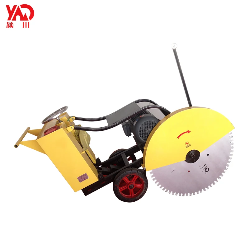 Walk behind gasoline robin electric asphalt floor road cutting saw machine concrete cutter