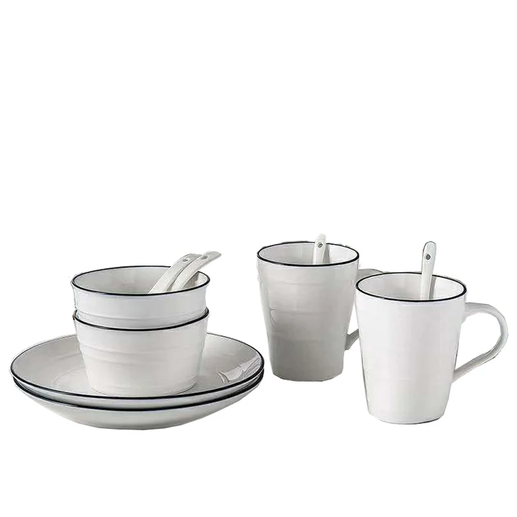 
High Quality Dinner Set Ceramic Dinnerware Sets Luxury Dinner Set For Gift 