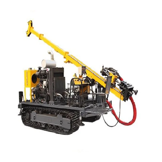 Wells Hydraulic diamond core drill rig HYDX-2 crawler based geological exploration wireline drill equipment with 500m capacity