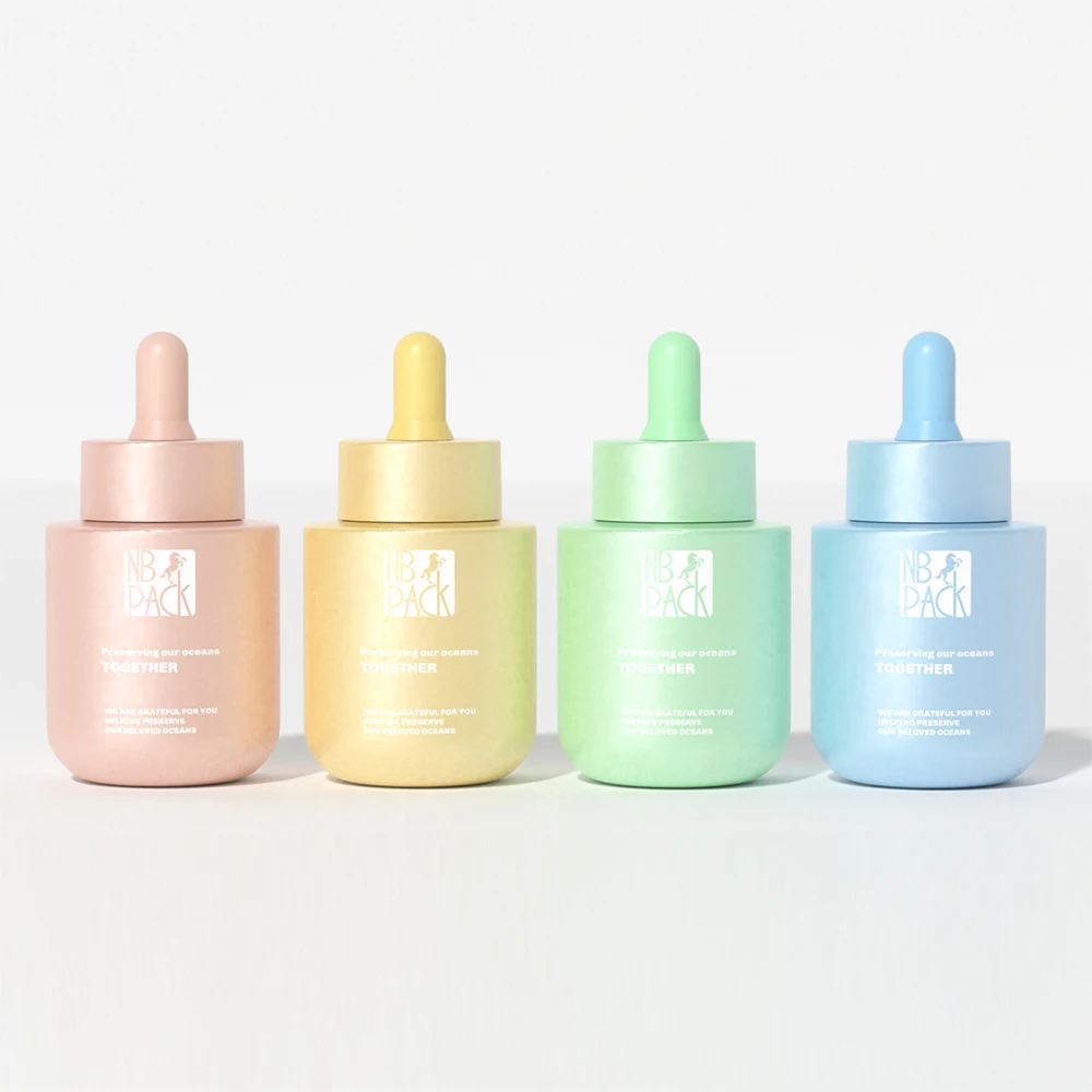 Factory Wholesale 80ml Frosted Glass Bottles Packaging Hair Oil Dropper Bottle Cosmetic Serum Bottle 100ml