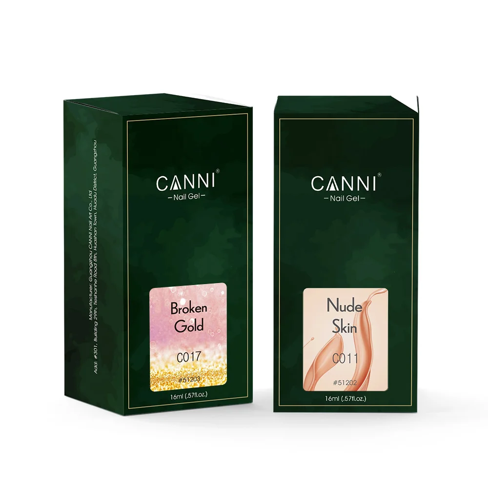 CANNI 16 мл замачиваемый долговечный Гель-лак для ногтей набор 120 цветов УФ-гель лак кошачий глаз блеск салонов Набор лаков