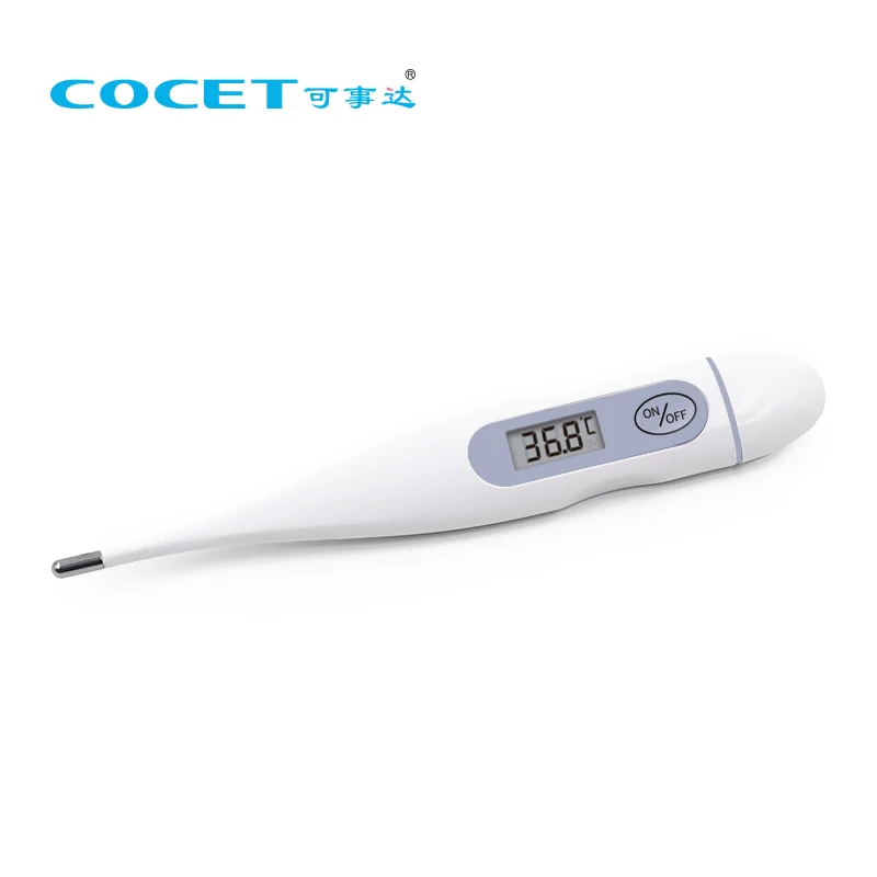 CE cheap rigid tip pen-like portable digital fever thermometer with waterproof digital thermometrer
