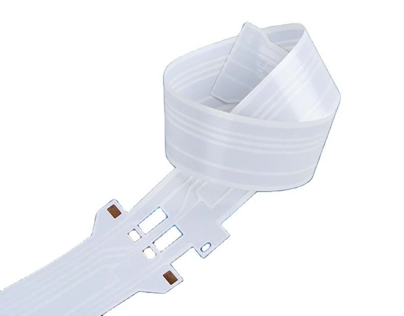 JERICO Custom FPC OEM 0.5mm Connector Shenzhen FPC wifi FPC Antenna Flexible PCB White Flexible PCB