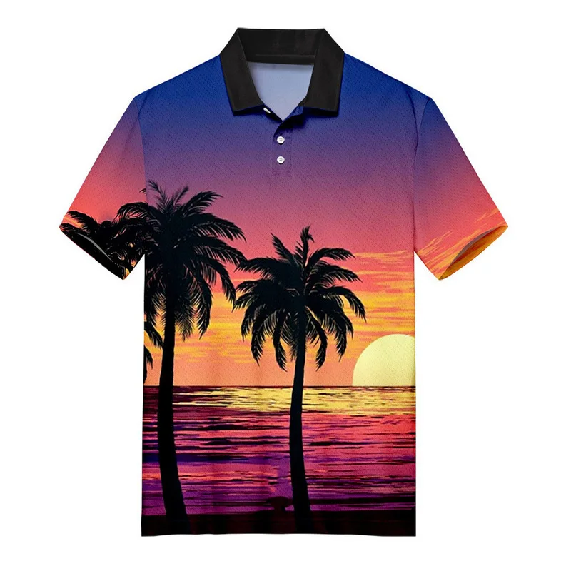 Custom Sublimated Printed Soft Dart Polo Shirts for Men suppliers the latest print products