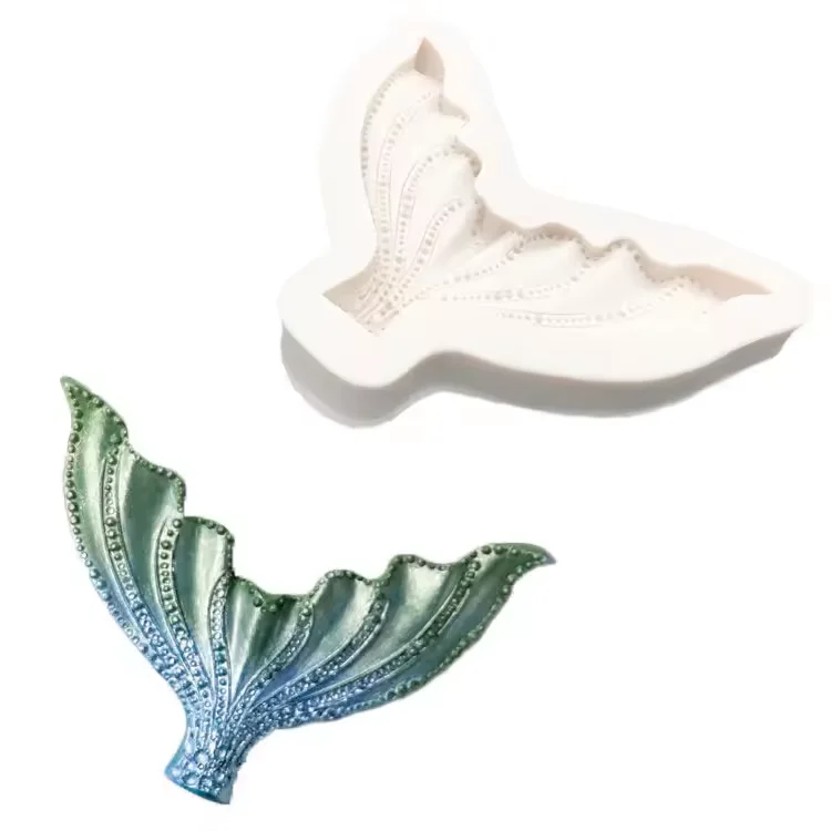 Bakeware silicone mould DIY fondant mermaid tail mold