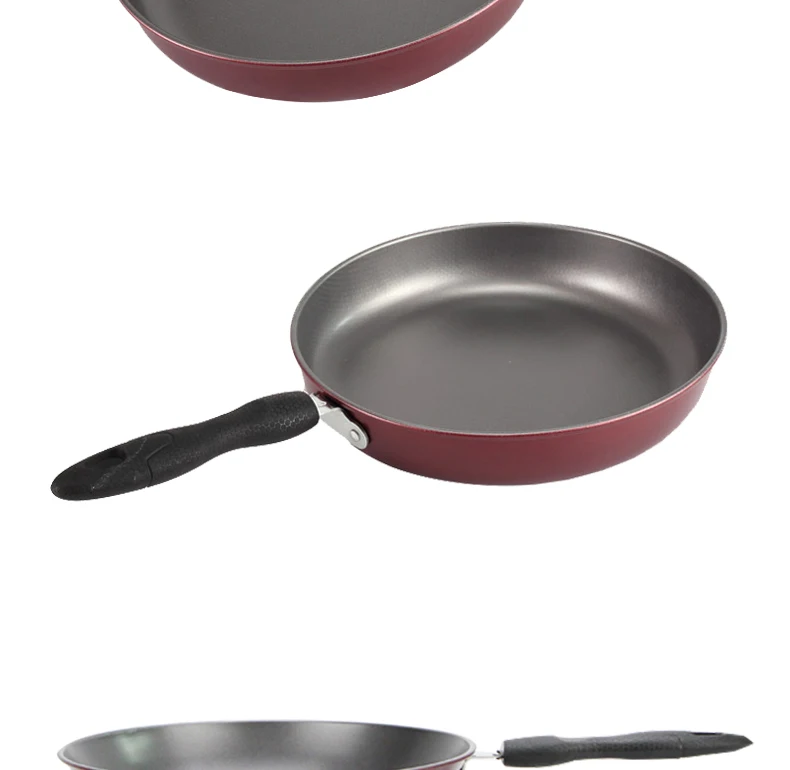 Classic Stainless Steel Double Sided Non-stick Pan for Home Omelet Frying Pan