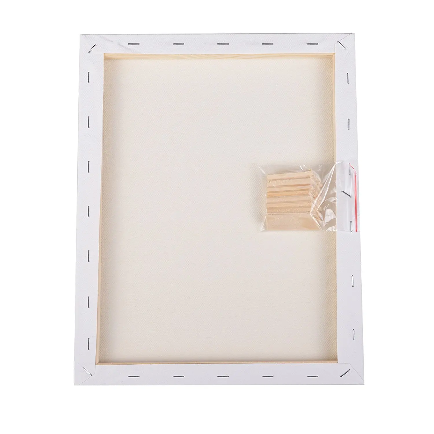 OEM 12X18 inch 100% cotton paulownia wood acid free stretched canvas