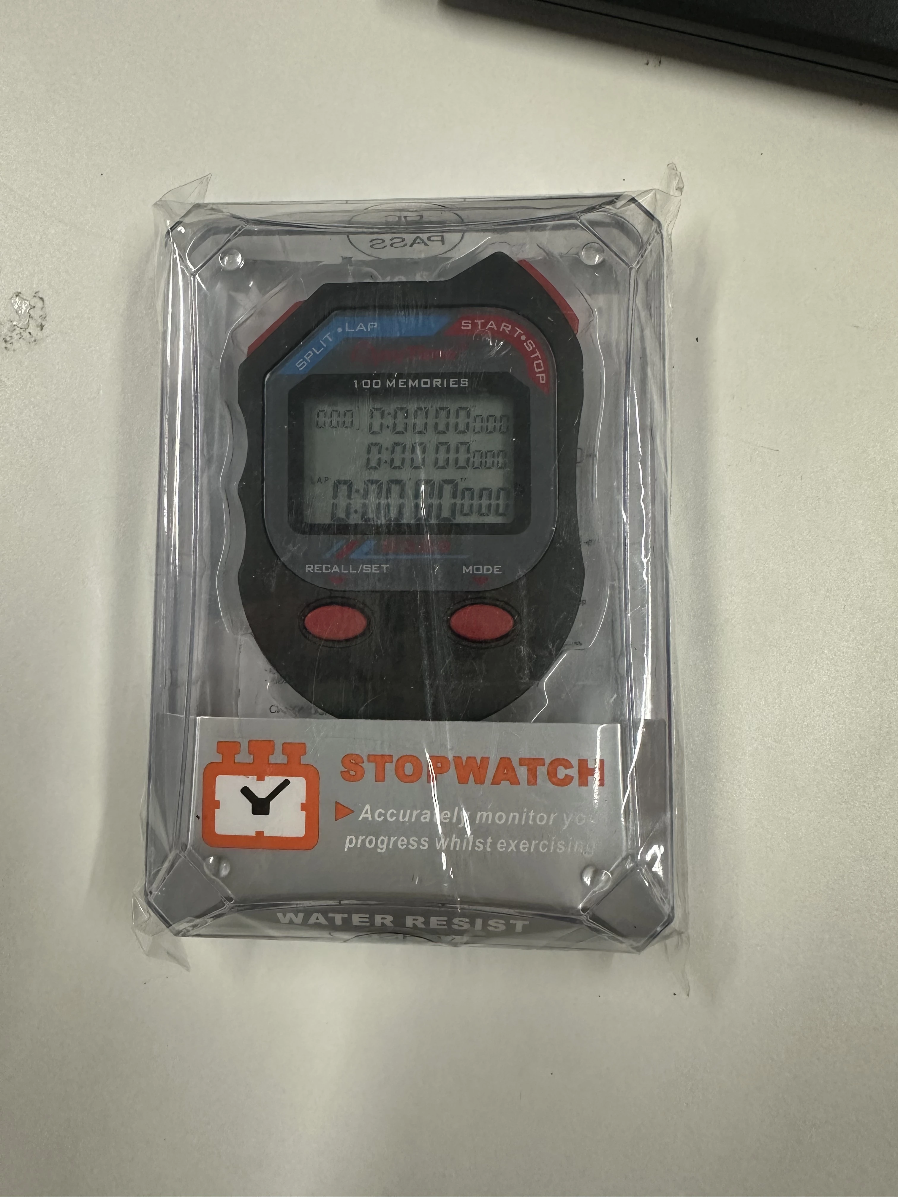 Stopwatch Sports Timer Waterproof Digital Timing Watch