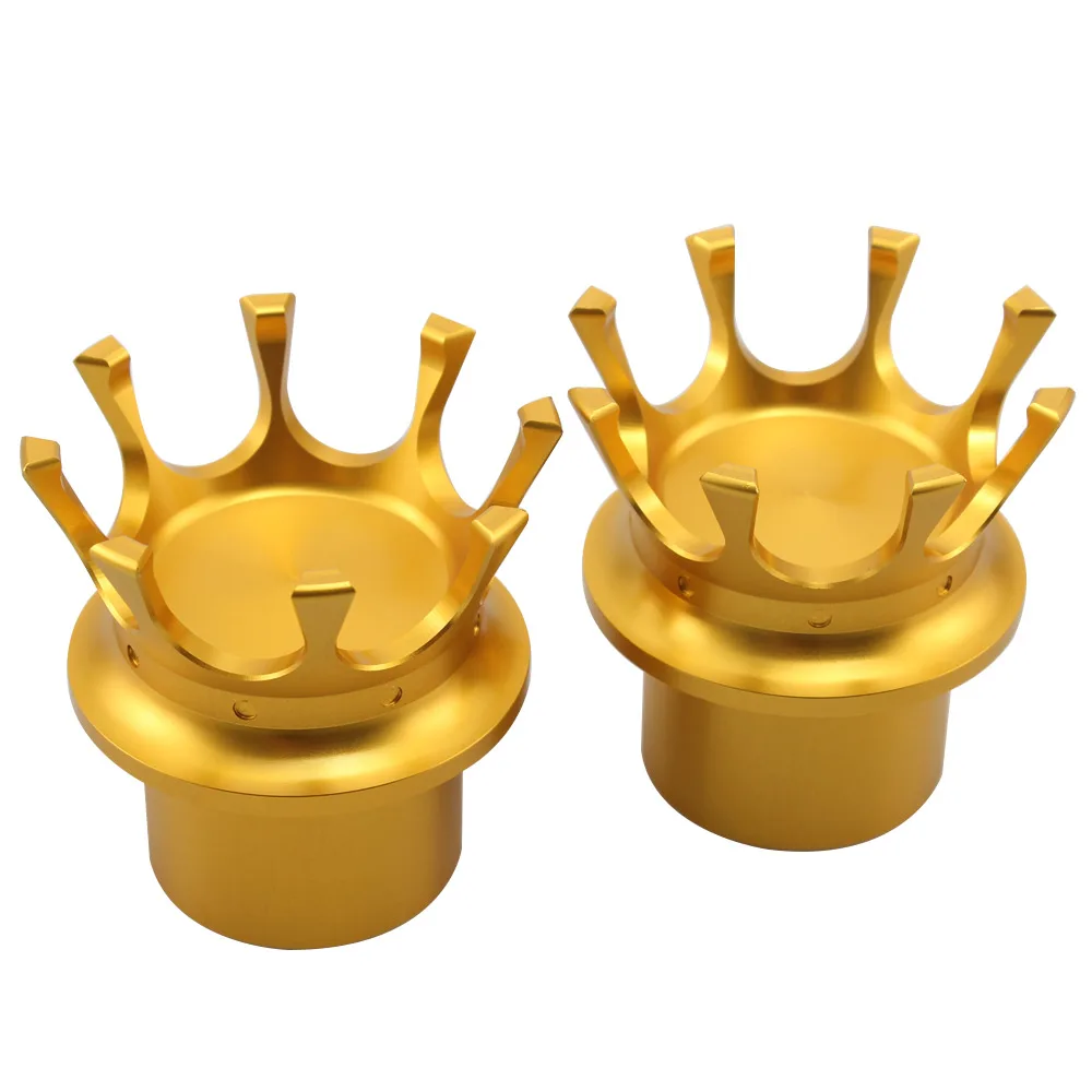 Motorcycle Front Axle Nut Cover Bolt Fit For Harley Sportster XL 883 1200 Dyna Softail FLHX VRSC Trike Motorbikes Gold