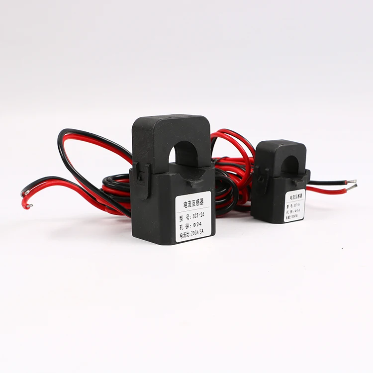Factory Direct Sale Hall Effect Split Core 5A-500A output 5V-7.5V DC current transducer