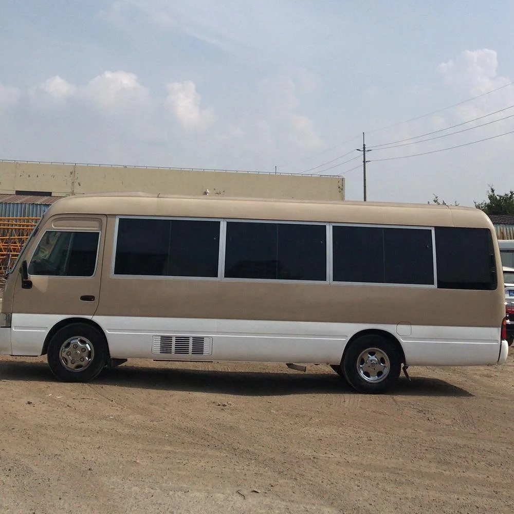 2017 year japan made luxury toyot coaster 28 seats mini bus for sale in China