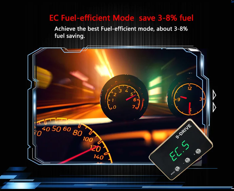 New Design Electronic Throttle Controller Car Accelerator 9 Drives 5 Modes Throttle Controller China Factory