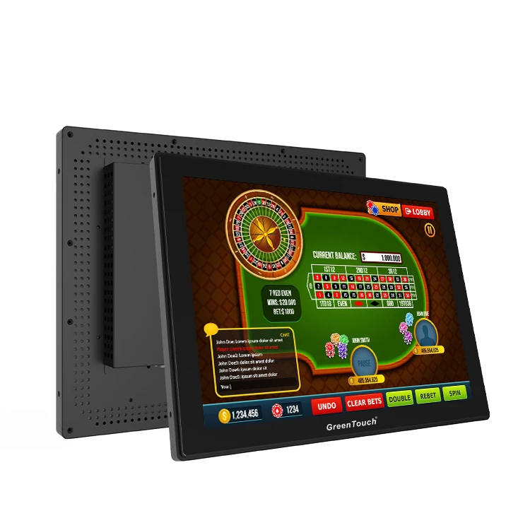 Embedded  IPS 22 inch TFT LCD Touch Monitor with CTP Touch Screen for POT O GOLD/ Pog Game