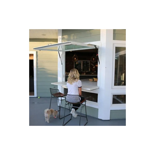 2024 Commercial Gas Strut Awning Window Aluminum Windows For Kitchen