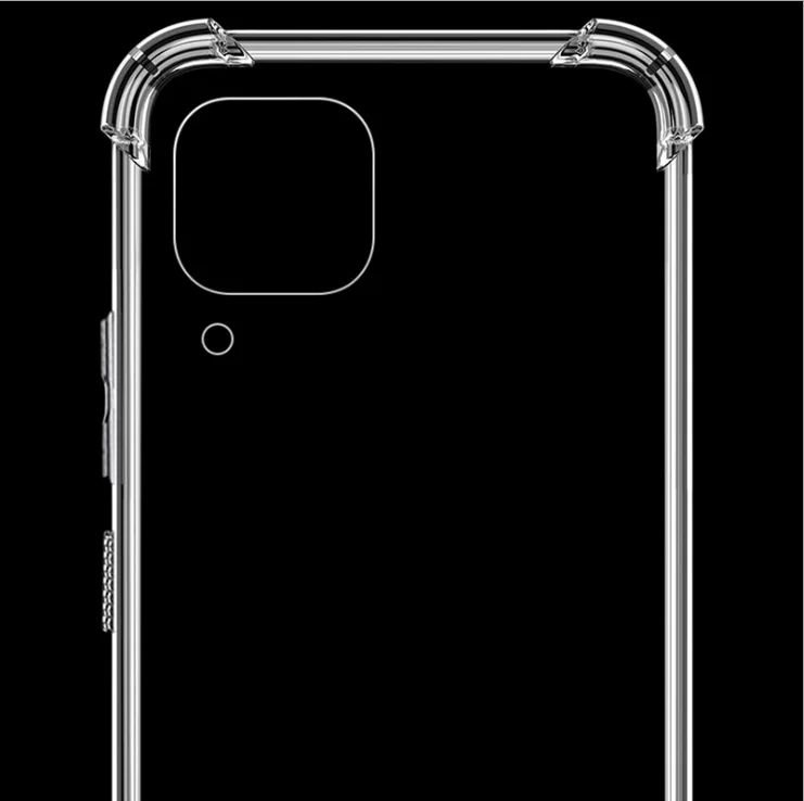  Для Huawei P40lite E Y7P серия четыре угла ударопрочный Прозрачный чехол для телефона 1 5 мм противоударные Аксессуары мобильных