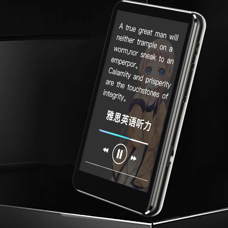 Sochip Поддержка FM радио записи звука MP4 видео без потерь 4 дюйма TFT экран и память 16 Гб MP3 плеер с динамик Hifi