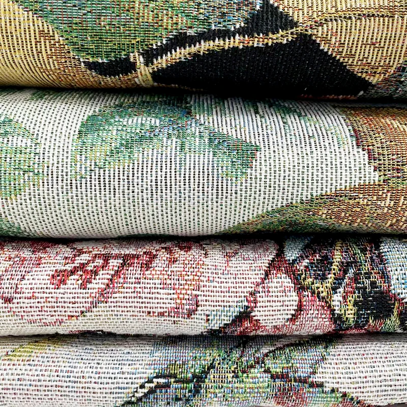 Гобеленовая обивочная ткань жаккардовая для одежды