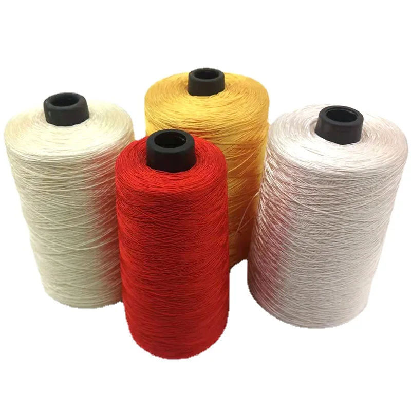 High Tenacity Bulk Quilting Polyester Sewing Thread sewing thread dyed 120D/3 polyester thread 1kg per plastic spool