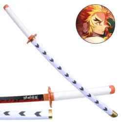 Popular Wholesale Bamboo Blade Demon Slayer Rengoku Kyoujurou  Anime Sword for cosplay