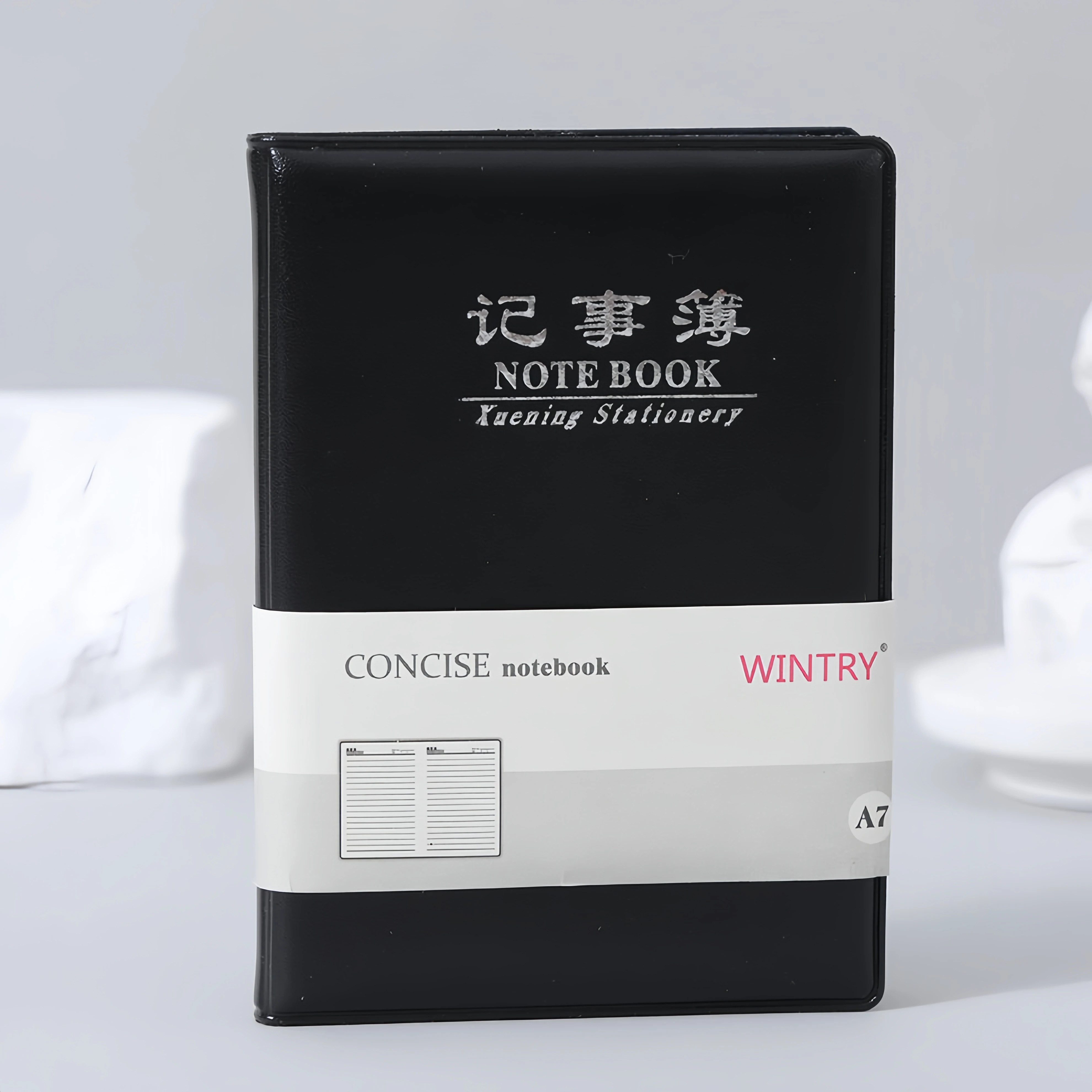 Personalized Custom School Supplies 45/B5/A6/A7 Planner Journal Diary PU Leather Cover Notebook