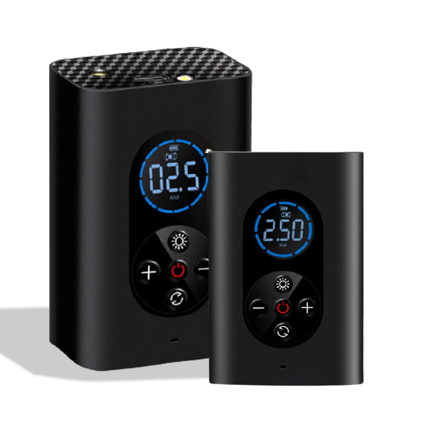 Digital Electric Rechargeable Car Compressor Battery Bicycle Portable Automatic Cordless Wireless Air Pump Tire Inflator