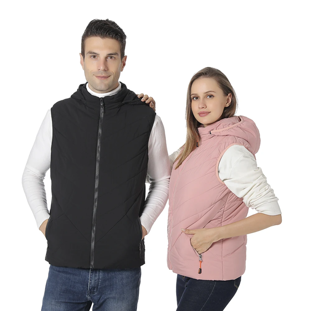 Heated Clothing Warm Calor Chaleco Gilets Chauffants Veste Chauffante Thermal Electric Jackets USB Heated Vest With Battery Pack